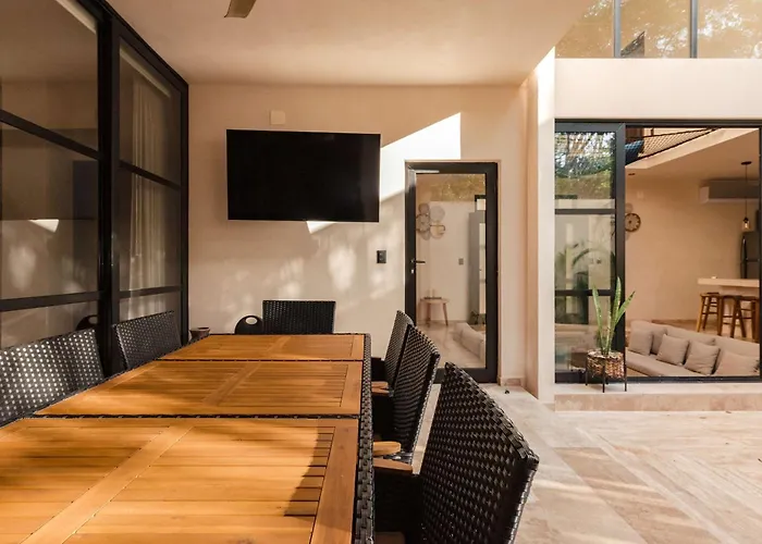 Luxury 4 Bedroom With Private Rooftop Pool Holiday home Tulum